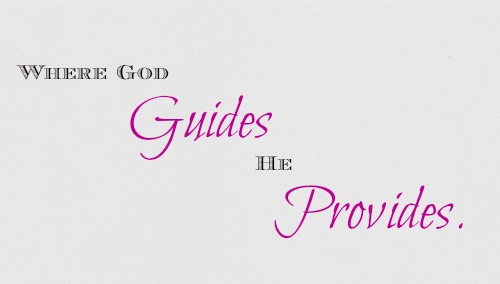 where god guides