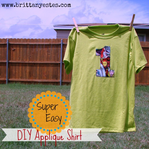 DIY Applique Shirt