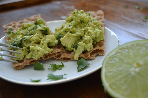 was a crispbread and avocado